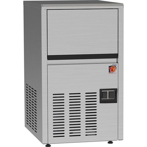 Producteur de glaçons, refroidissement à air, 22 kg/24 h 355x435x590 mm - VIRTUS