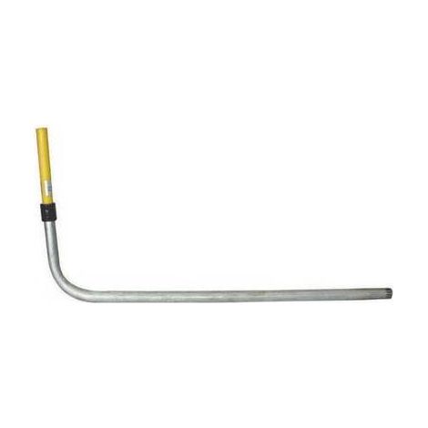 GIUNTO CURVO ZINCATO FILETTATO PER GAS Misura: Diam. 50 x 1"1/2