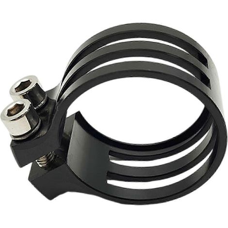 Collier de serrage haute résistance pour tige de selle de vélo pliant, permettant un réglage rapide des colliers de serrage pour les vélos pliants et de ville. (1/5)
