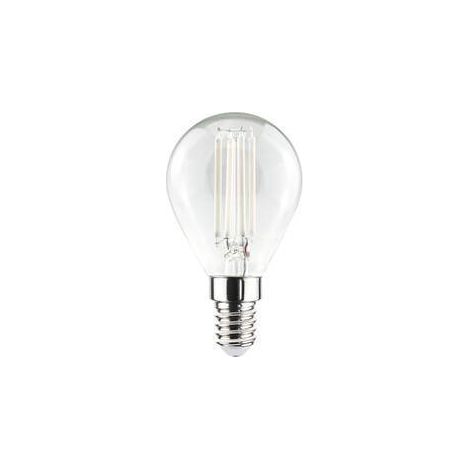 10 x LAMPADINA LED SFERA WHITE STICK  4,5W E14 470LM 3000K