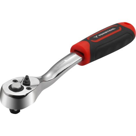 Clé à cliquet courbe 3/8" en acier CrV pour douilles à 72 dents Vorstahl (1/5)