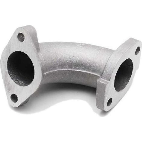 Tubo del colector de admisión de 26 mm, junta del colector de admisión del carburador, tornillo para ATV Kazuma Lifan YX de 140 y 150 cc (1/4)
