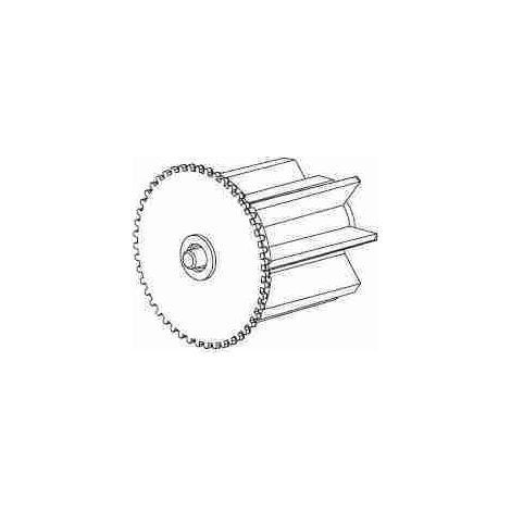 Nice 575.12045 - Calotta con perno retrattile per rulli Acmeda S45