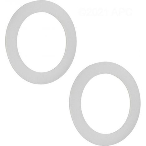 Lot de 2 rondelles papillon pour filtre à cartouche de piscine - Blanc - CX900WPAK2 - Hayward