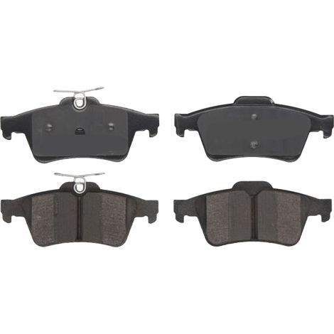 KIT PASTIGLIE FRENO POSTERIORI compatibile con RENAULT LAGUNA II GRANDTOUR (KG0/1) / PASTIGLIE FRENANTI AUTO OEM P 59 044, / SOSTITUZIONE DIRETTA / BASSA POLVERE / SILENZIOSO (1/4)