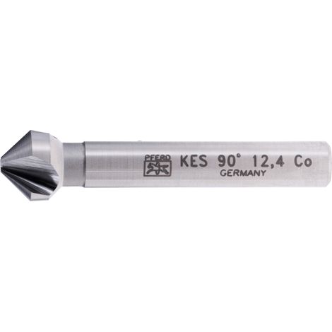 PFERD TOOLS HSSE Co5 Kegel-und Entgratsenker 90° Ø 12,4 mm Schaft-Ø 8 mm DIN 335 C