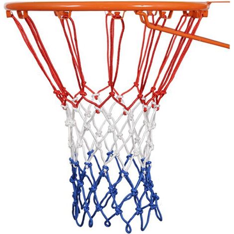 2 remplacements de filets de basket-ball professionnels très résistants - Convient aux jantes intérieures ou extérieures standard à 12 boucles 12 boucles (1/3)