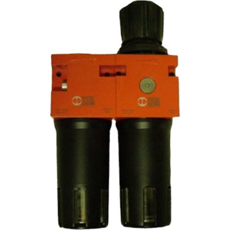 FILTRO REGOLATORE LUBRIFICATORE ATTACCO 3/8" RICAMBIO MOTOCOMPRESSORE LISAM (1/3)