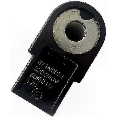 240 V 50/60 Hz Kraftstoffpumpen-Solenoidspule, schwarze Metallausführung, Teilenummer 071N0051 (1/5)