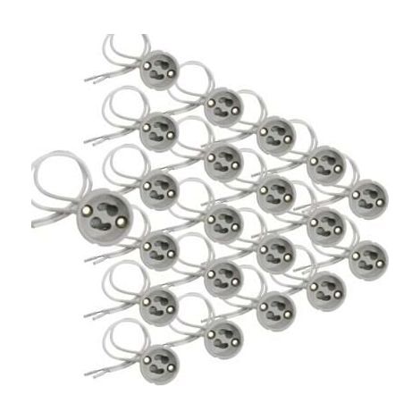 Douille GU10 - Pack de 20 - SILUMEN (1/2)