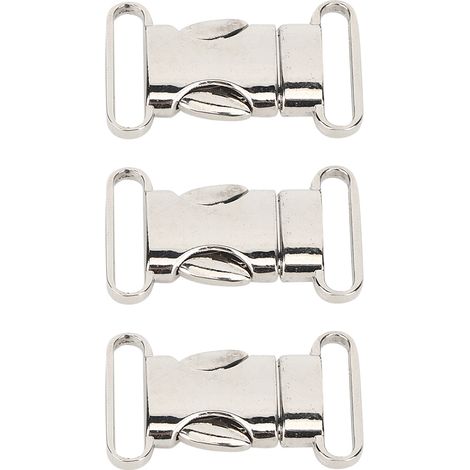 Lot de 3 mousquetons de haute qualité pour l'escalade, crochets de sac, petites boucles en sangle métallique, cordon de parachute, accessoires pour animaux de compagnie (1/5)