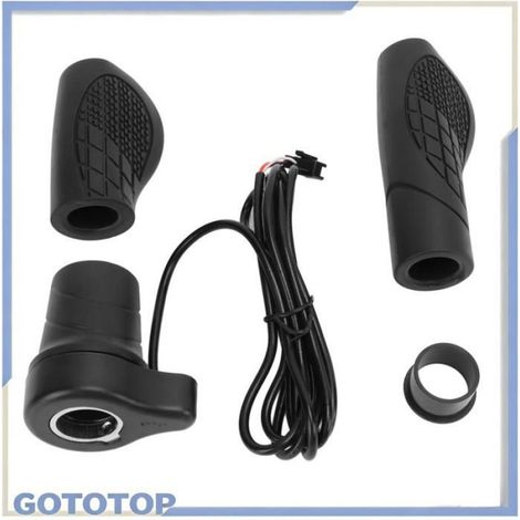 Poignée d'accélérateur à moitié pour vélo Poignée de Vélo électrique à Gauche Poignées Régulateur de sport electrique (1/4)