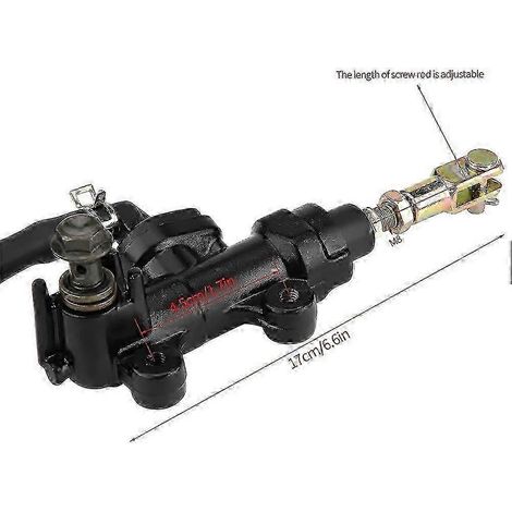 Cylindre de frein hydraulique arrière avec réservoir pour GSXR 600, 750, 1000 et 1300