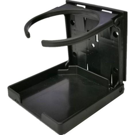 Porte-gobelets pliables et réglables, compatibles avec la plupart des tasses, bouteilles, canettes, idéaux pour voitures, camions, camping-cars et fourgons. (1/5)