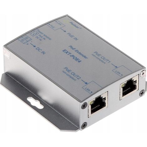 Extenseur PoE Pulsar EXT-POE4 2 sorties 14,4W métal (1/3)