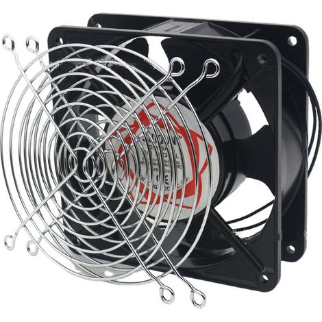 Ventilateur axial haute température 120 x 120 x 38 mm – Silencieux – Compatible avec poêles et chaudières à bois – Économie d'énergie jusqu'à 30% (1/5)