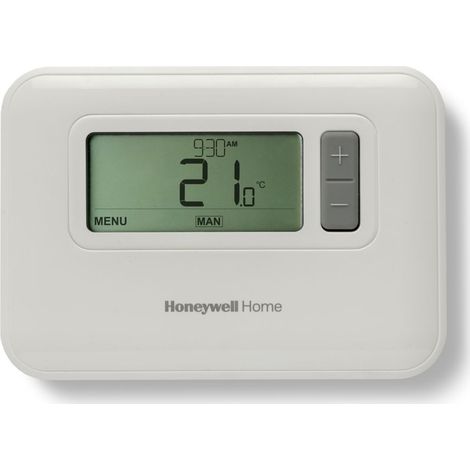 Raumthermostat T3 verdrahtet mit Umschaltkontakt, weiß