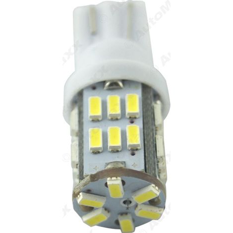 W5W T10 3W 3014-30 LED Car Side Lights, Taillights, Decoding Car Instrument Panel Lights (White) (1/4)