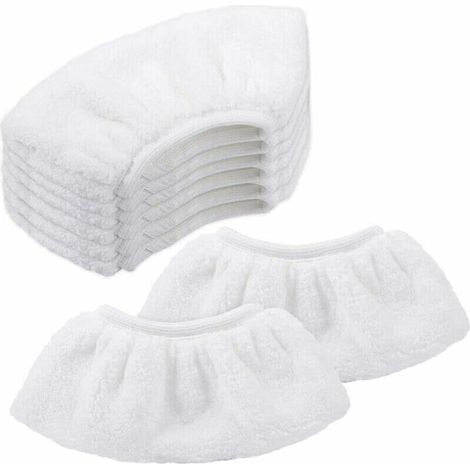 Stück Microfasertücher für Kärcher, Handdüsentücher Zubehör für Dampfreiniger SC 1, 2, 3, 4, 5