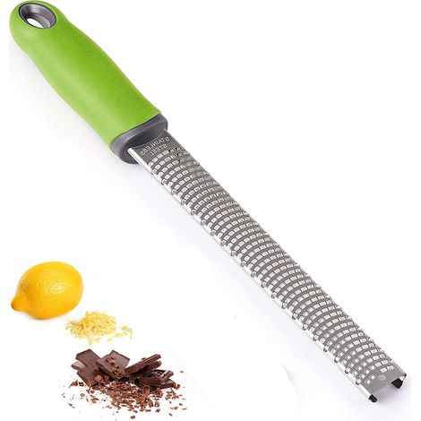 Râpe - Acier Inoxydable 304 - Pour Agrumes Fromage Gingembre Noix De Muscade - Usage Cuisine Maison - 1 Pièce (1/5)