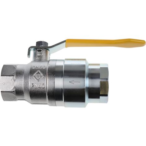 Kugelhahn 984 1 1/2-CE-TAE MOP5 Dichtung Teflon für Gas - 454911 von Weishaupt