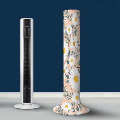 Cache Poussière Ventilateur Tour, Housse Protection Anti-Poussière, Pour Ventilateurs Pied (1/5)