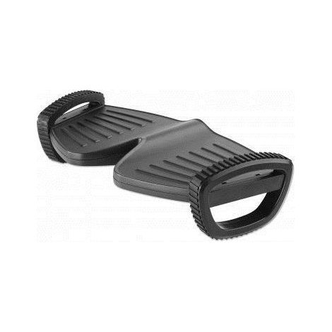 Manhattan 462181 reposapiés ergonómico negro cómodo