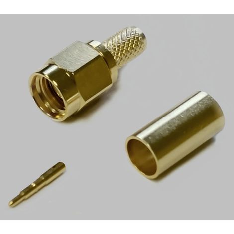 BKL Electronic 0409075 0409075 SMA-Steckverbinder Stecker, gerade 50 Ω 1 St.