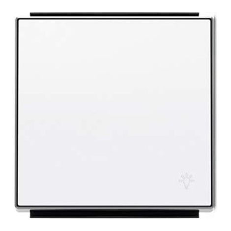 Bouton poussoir sonnette BLANC SOFT NIESSEN SKY 8504 BL (1/2)