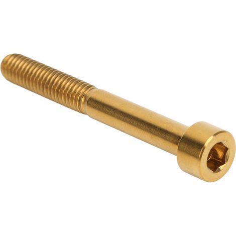 Vis de direction en titane doré M6x50mm pour vélo, pièce cyclisme extérieur durable (1/5)