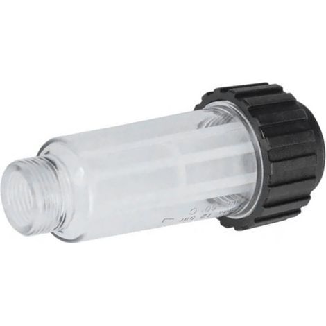 Wassereinlassfilter, transparentes ABS-Gehäuse, klares Gewinde M3/4 Zoll, Ersatzfilter für Haushaltsreinigungsmaschinen (1/5)