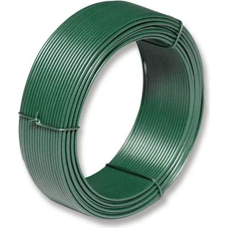 Filo di Ferro Plastificato Flessibile per giardinaggio da 1,8 mm – 100 mt