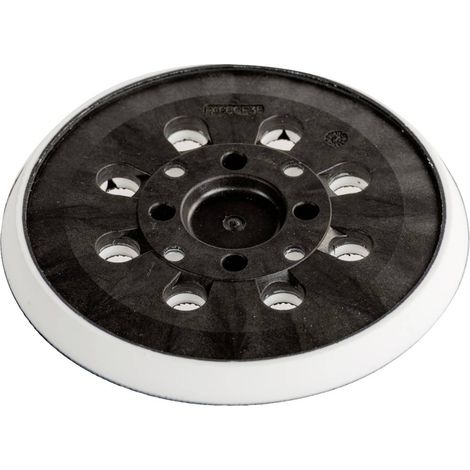 PLATORELLO CON VELCRO mm. 125 FORATO (1/4)