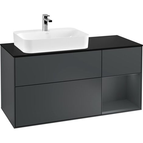 Villeroy & Boch F402HGHG meuble sous-lavabo Finion F40 (1/2)