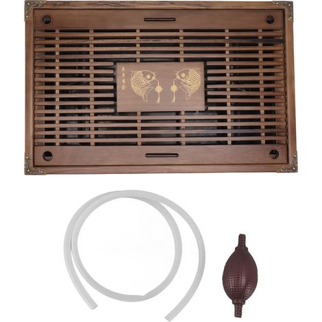 Plateau à thé de Stockage D'eau, Motif Décoratif, Pièces de Protection de Grande capacité pour la Maison (Tapez B).