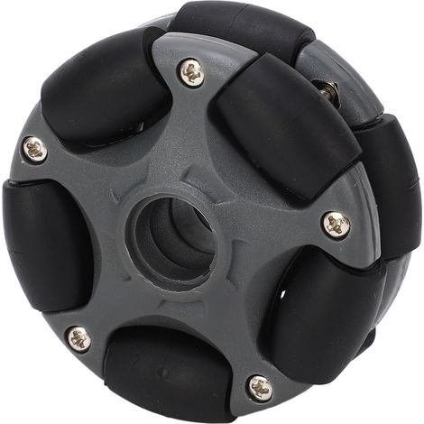 Roue omnidirectionnelle 58mm double rangée, pièce détachée pour robot aspirateur et meuble, référence 14135 (1/5)