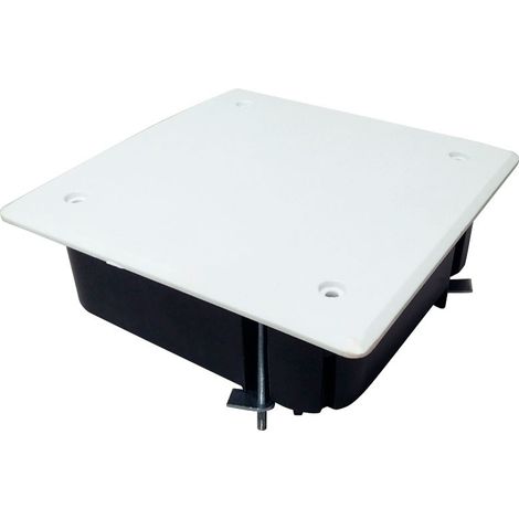 Caja de conexión de empotrar en tabique hueco 100x100mm tornillo SOLERA 5362 (1/2)