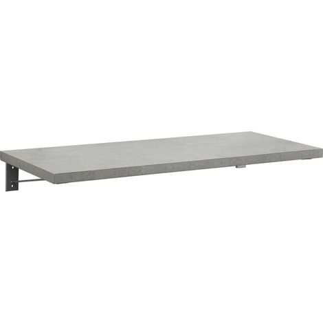Plan de toilette suspendu 120cm WILL avec équerres invisibles