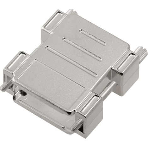 encitech DPAK-M-09-K 1511-0101-01 D-SUB Adaptergehäuse Polzahl: 9 Kunststoff 180 ° Metallic 1 St. (1/2)