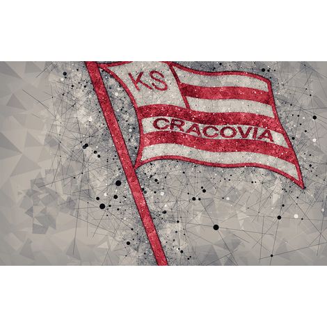 Papier peint panoramique Foot / Football - KS - CRACOVIA - 130 cm x 81 cm (1/2)
