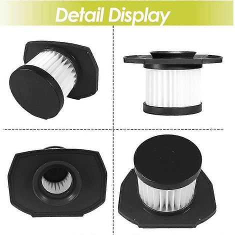 Lot de 4 filtres de rechange pour aspirateur balai Strut P718 18V - 313282001 313282002 A32SV02 (remplace l'édition 0710) (1/4)