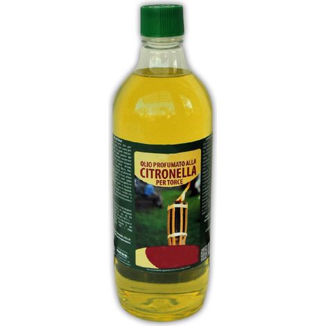 OLIO DI CITRONELLA PER FIACCOLE  lt. 1 12.00 pz