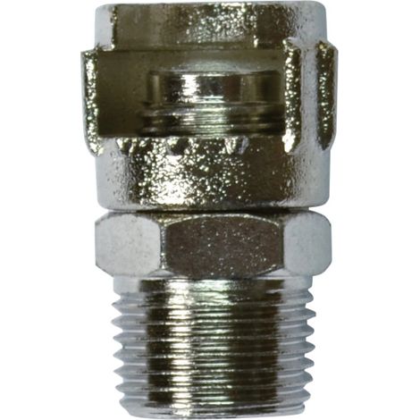 raccordo con dado fresato 3/8m