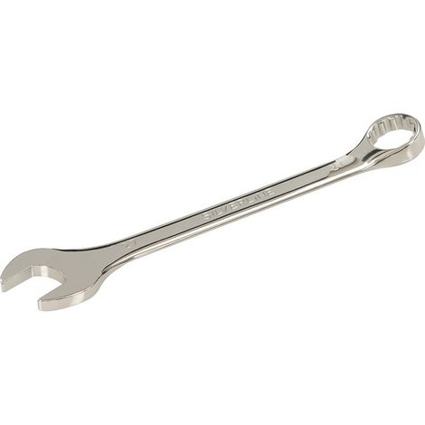 Silverline – Clé mixte 27 mm – Acier chrome-vanadium – Prise ergonomique – Couple optimal pour serrage – Résistance à la corrosion – LS27 (1/5)