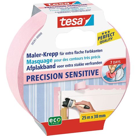 NASTRO ADESIVO TESA ROSA H38MM 50MT PRECISION MASK SENSITIVE