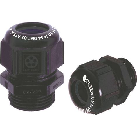 LAPP 54115220 Pressacavo filettato M20 Poliammide Nero (RAL 9005) 1 pz. (1/2)