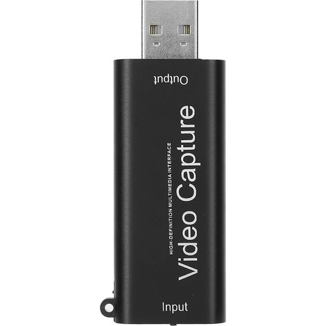 Cartouche d'enregistrement vidéo HD 4K 1080P, convertisseur HDMI vers USB 2.0 pour PS4, streaming et capture de jeux (1/5)