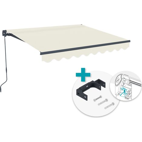 Toldo monobloque beige VECCHIO 2,5x2m con fijación al techo (1/5)