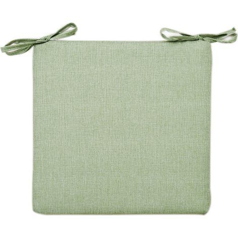 Coussin De Siege En Metal - Sangle De Fixation Et Fond Antidérapant - Pour Chaises De Cuisine Bureau Et Salle À Manger - 1 Pièce (1/5)