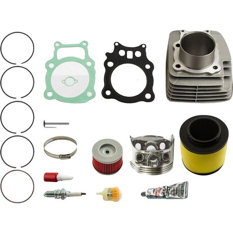 Kit de cilindros, acero de alta resistencia, compatible con tamaños de cilindros de motor estándar, versátil, compatible con ATV, fácil instalación, rendimiento óptimo del motor. (1/4)